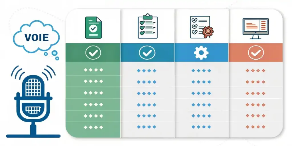 Visual Pricing Comparison chart for AI Voice Generators for YouTube Automation Comparison