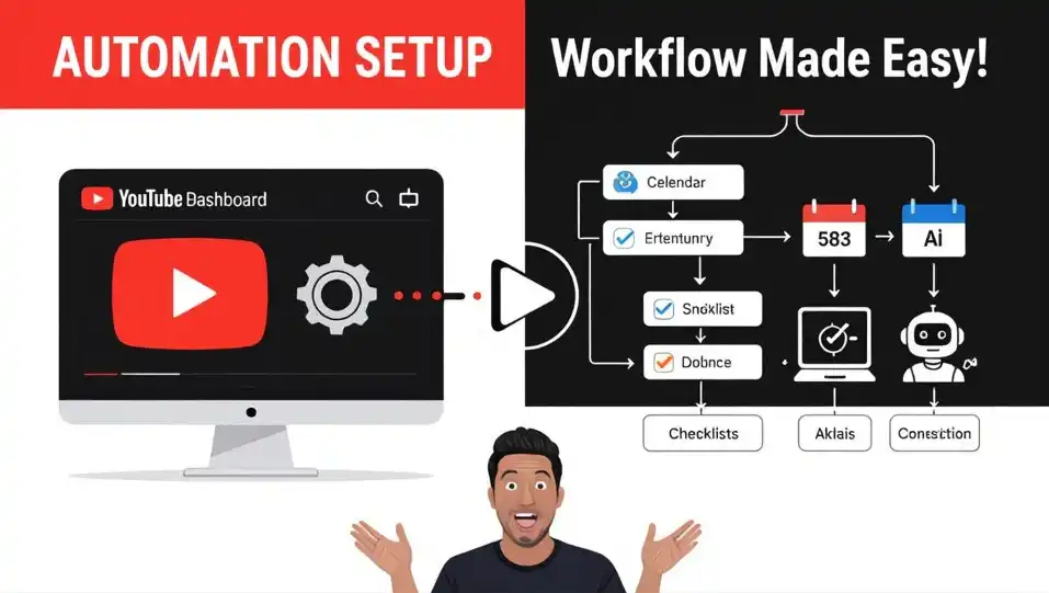 YouTube automation workflow setup basics