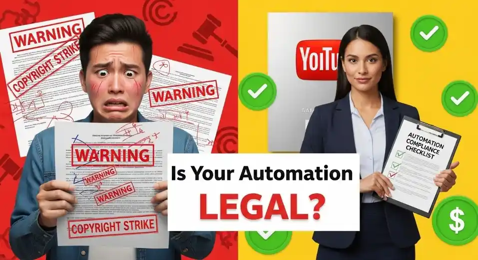 YouTube automation legal requirements compliance