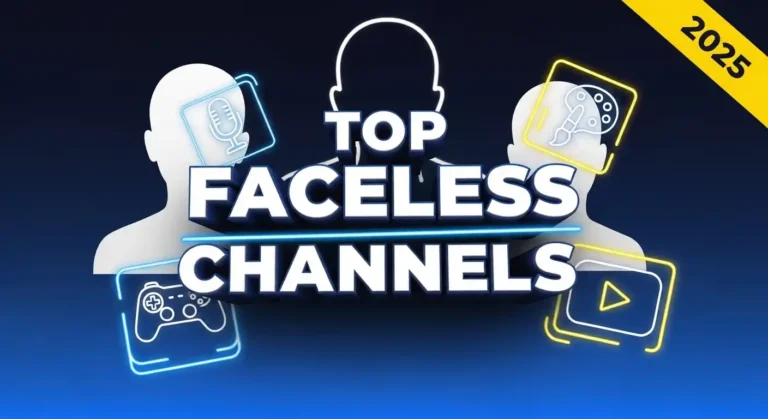 10 Top Faceless YouTube Channels Crushing It in 2025