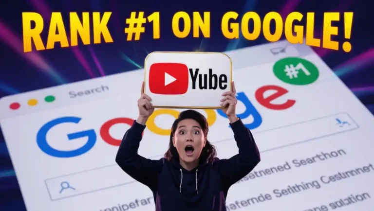 How to rank youtube videos on Google
