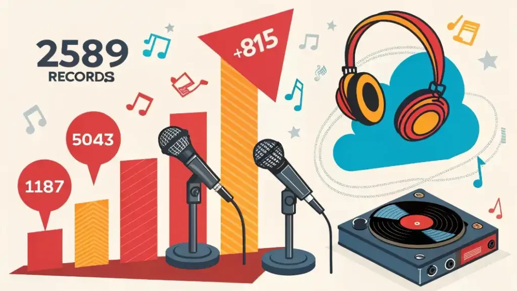 Music & Audio Channels Breaking Records