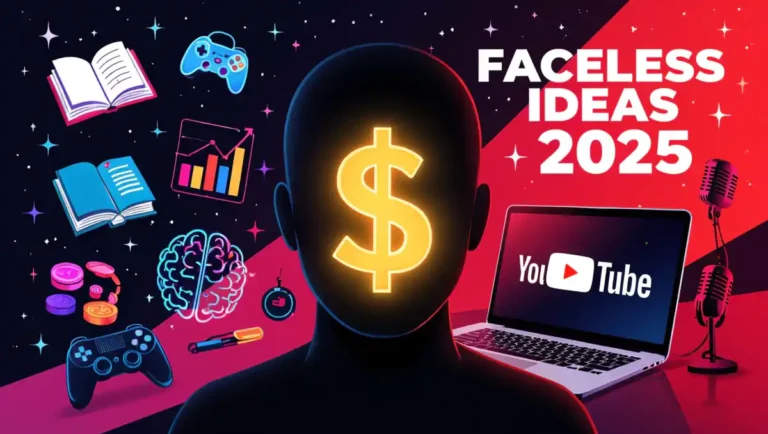 27 Profitable YouTube Faceless Channel Ideas for 2025 (No Camera Needed!)